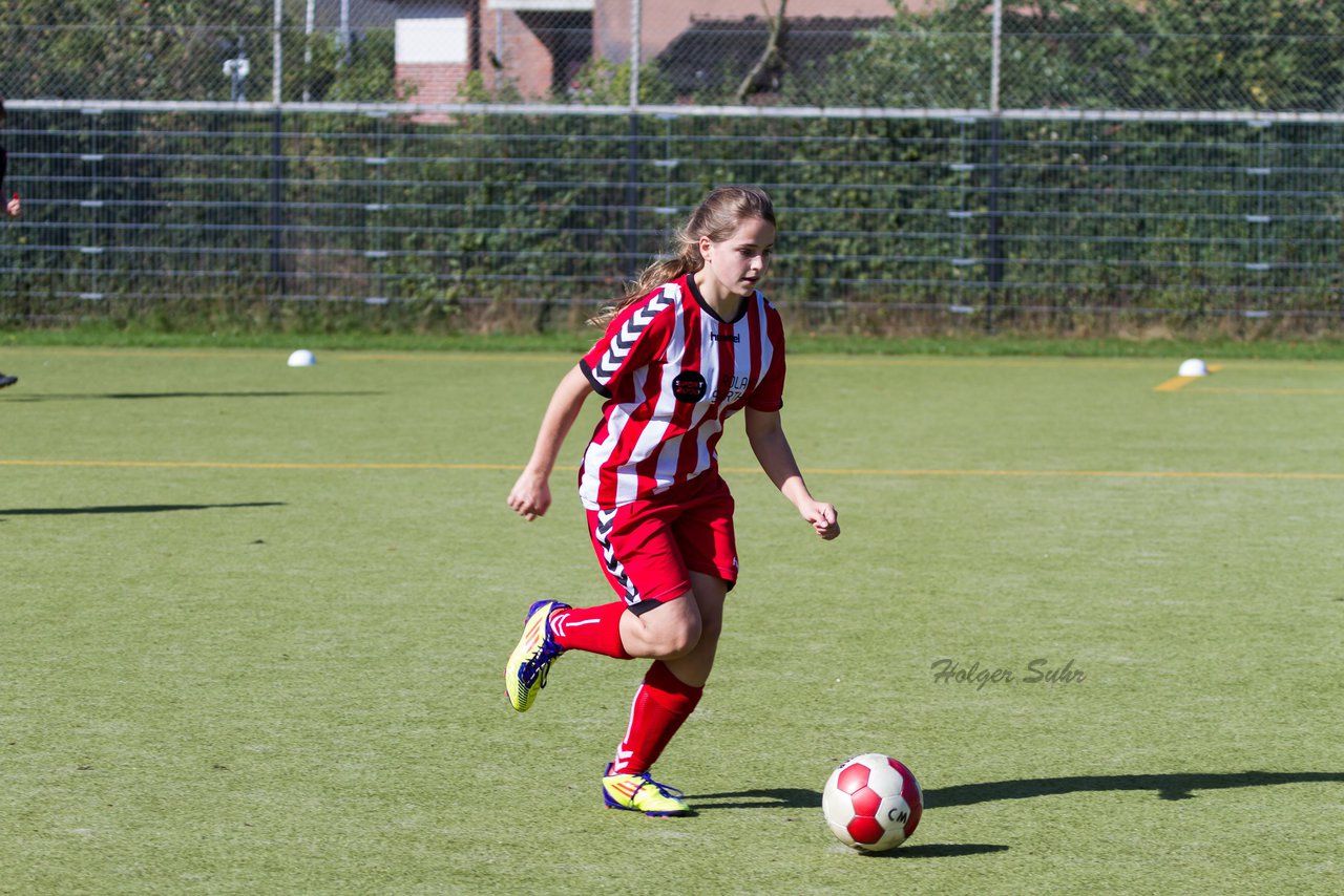 Bild 229 - C-Juniorinnen Kaltenkirchener TS - TuS Tensfeld : Ergebnis: 7:0